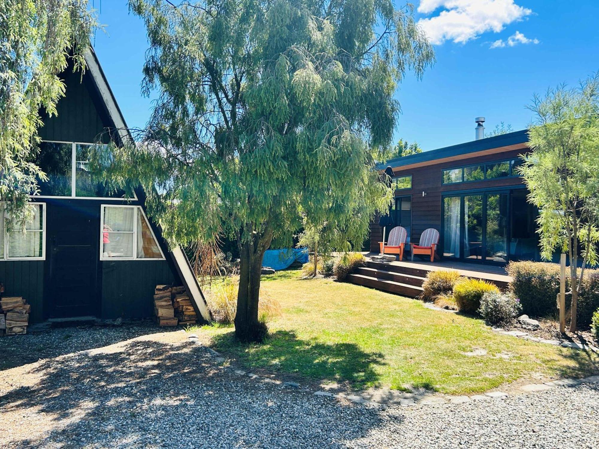 Modern Kowhai Cottage Ванака Екстер'єр фото